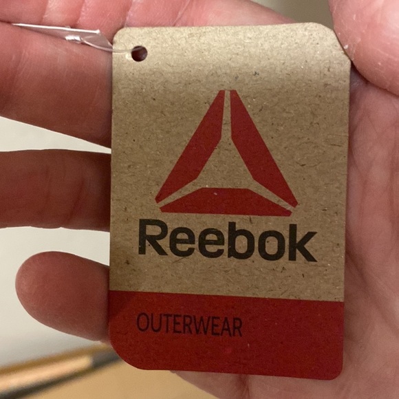 𝅺REEBOK zip-up, color-block windbreaker, size L (women’s) - Picture 9 of 13